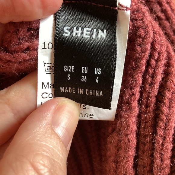 Pink cropped cardigan - Picture 4 of 4